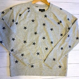 Lucky Brand Navy Stars Sweatshirt